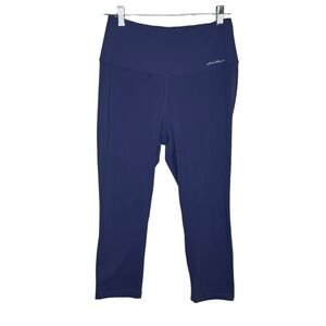 EDDIE Bauer Cropped Leggings Summer 2021 Athleisure Yoga Blue